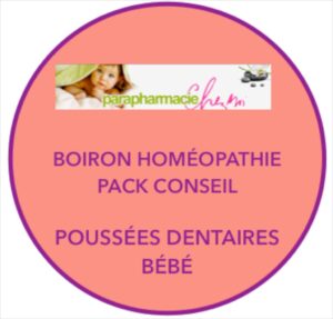 BOIRON PACK CONSEIL POUSSÉES DENTAIRES BÉBÉ