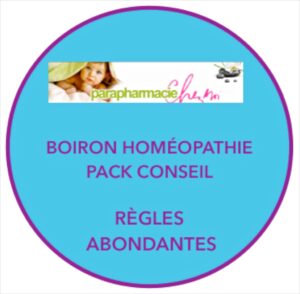 BOIRON PACK CONSEIL REGLES ABONDANTES