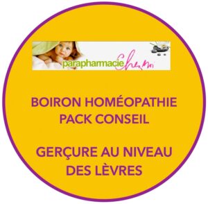 BOIRON PACK CONSEIL GERÇURE AU NIVEAU DES LÈVRES