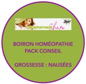BOIRON PACK CONSEIL GROSSESSE : NAUSÉES