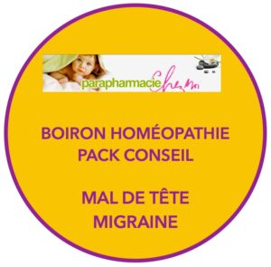 BOIRON PACK CONSEIL MAL DE TÊTE - MIGRAINE