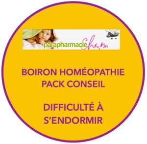 BOIRON PACK CONSEIL DIFFICULTÉ À S'ENDORMIR