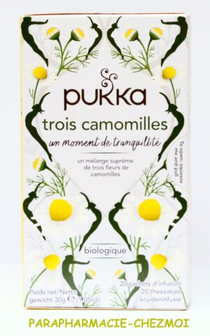 PUKKA INFUSION TROIS CAMOMILLES BIOLOGIQUE