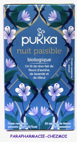 PUKKA TISANE NUIT PAISIBLE BIOLOGIQUE