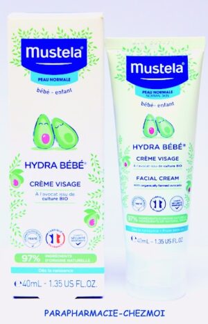 MUSTELA HYDRA BÉBÉ CRÈME VISAGE