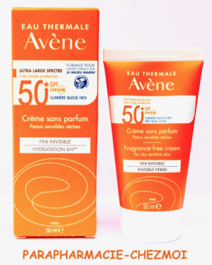 AVENE CRÈME SOLAIRE SPF 50+ ULTRA HAUTE PROTECTION SANS PARFUM