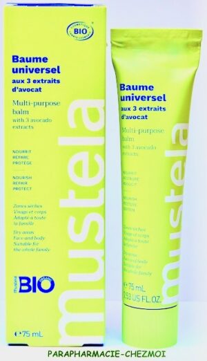 MUSTELA BAUME UNIVERSEL BIO AUX 3 EXTRAITS D'AVOCAT