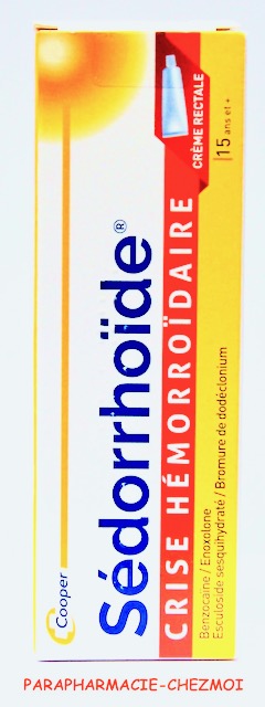 SÉDORRHOÏDE  CRÈME RECTALE