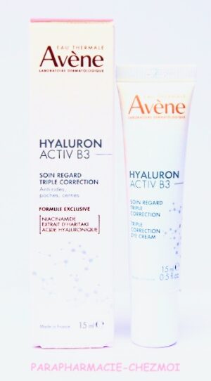 AVENE HYALURON ACTIV SOIN REGARD TRIPLE CORRECTION