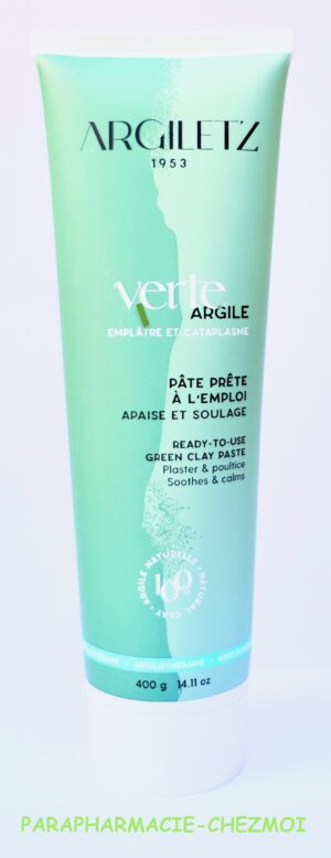 ARGILETZ PÂTE ARGILE VERTE