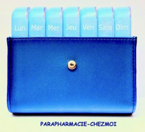 PILULIER PILBOX LIBERTY BLEU MARINE