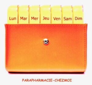 PILULIER PILBOX LIBERTY MARRON CLAIR GRAND MODÈLE