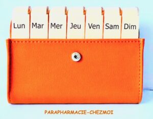 PILULIER PILBOX LIBERTY MARRON CLAIR