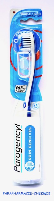 PAROGENCYL BROSSE A DENTS SOUPLE SOIN DES GENCIVES