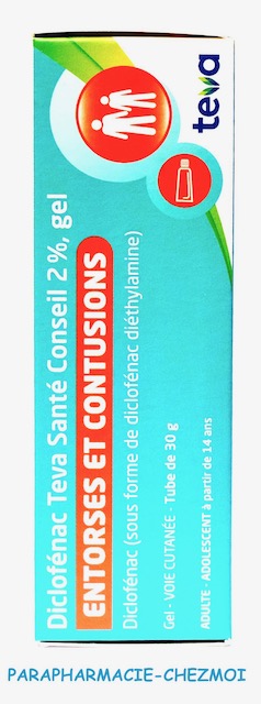 TEVA SANTE CONSEIL DICLOFENAC GEL 2%