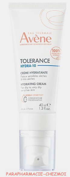 AVENE TOLÉRANCE HYDRA 10 CRÈME HYDRATANT