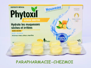 PHYTOXIL GORGE IRRITÉE PASTILLE ARÔME MIEL CITRON MENTHE