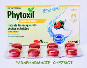 PHYTOXIL GORGE IRRITÉE PASTILLE ARÔME FRUITS ROUGES