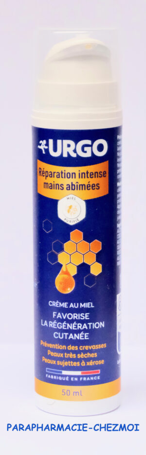 URGO RÉPARATION INTENSE MAINS ABIMÉES CRÈME MIEL