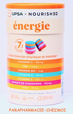 UPSA NOURISHED GUMMIES 7 EN 1 ENERGIE