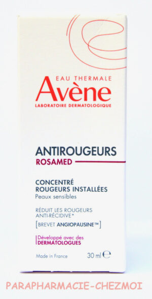 AVENE ANTIROUGEURS ROSAMED  SOIN CONCENTRÉ ROUGEURS INSTALLÉES